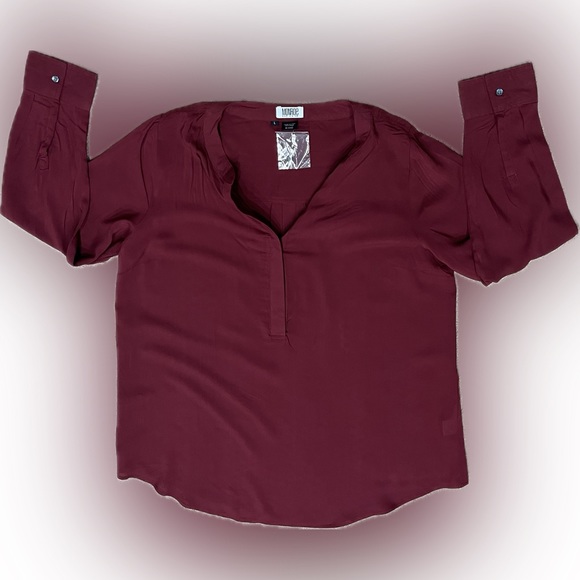 Monroe & Main Burgundy Tunic - Picture 8 of 8